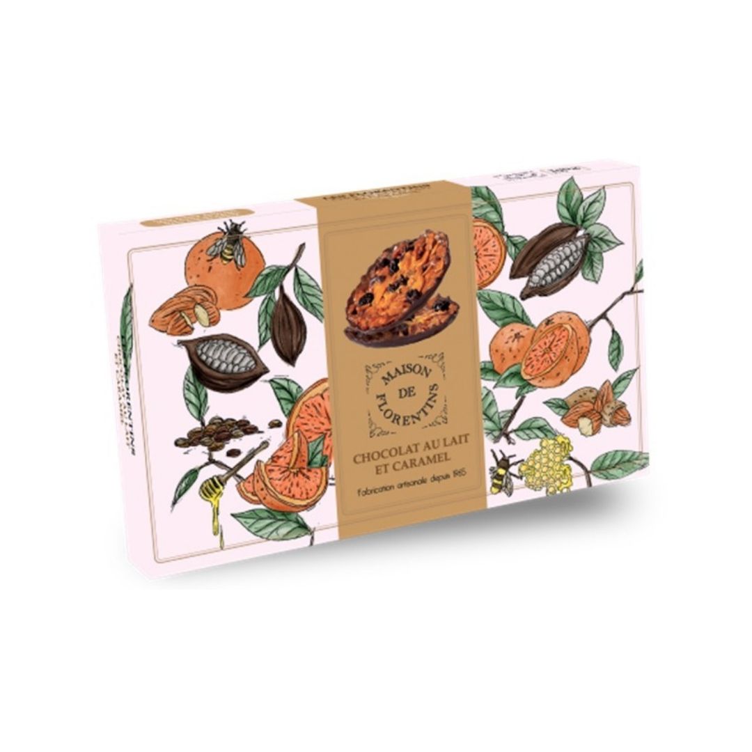 Florentins Vollmilchschokolade und Karamell – 100g 1 MDF1001