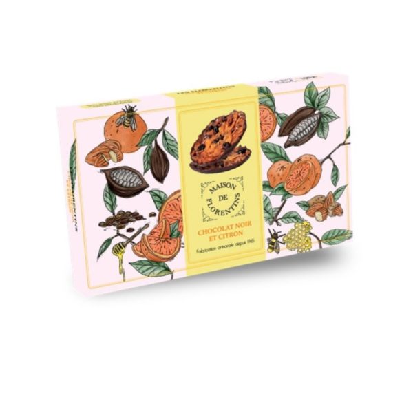 Florentins Bitterschokolade und Zitrone – 100g