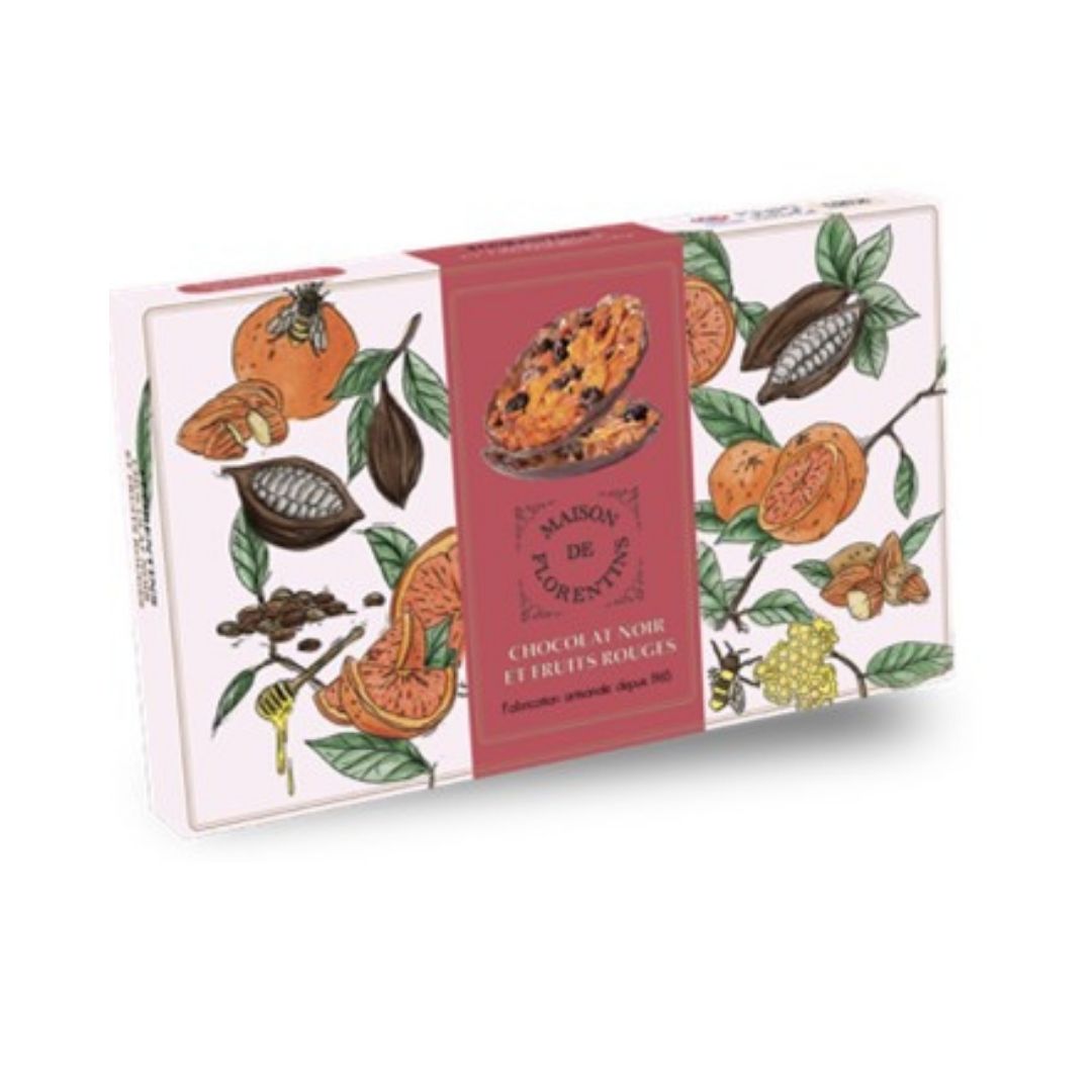 Florentins Bitterschokolade und rote Früchte – 100g 1 MDF1005