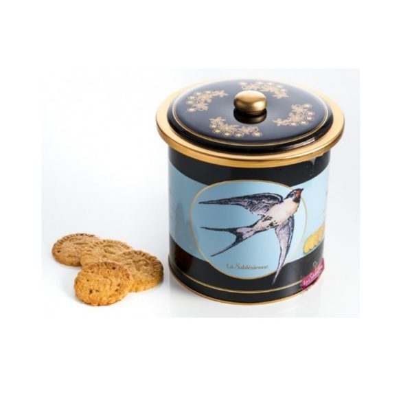 Süßes Sablés (Mit Karamellstückchen und "Nature") – Metalldose 200g