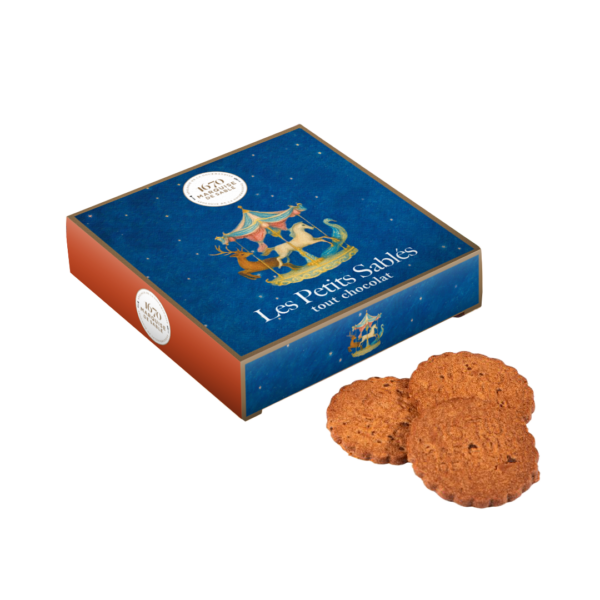 Süßes Sablés "Tout chocolat" – Weihnachtsedition 100g