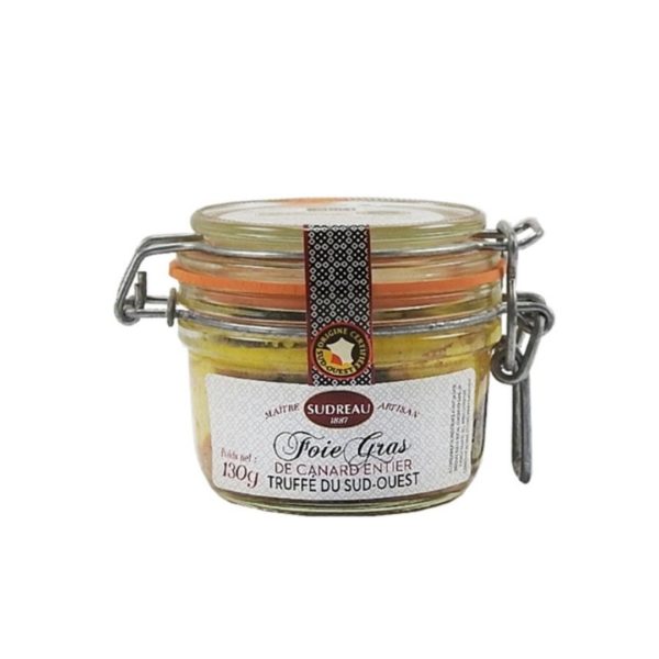 Ganze Entenleberpastete mit Trüffeln aus dem Perigord IGP – Glas 130g