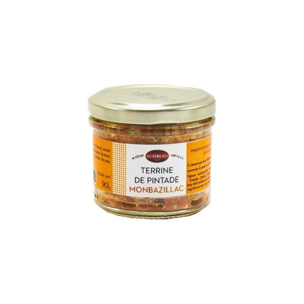 Perlhuhnterrine mit Monbazillac-Wein – Glas 90g