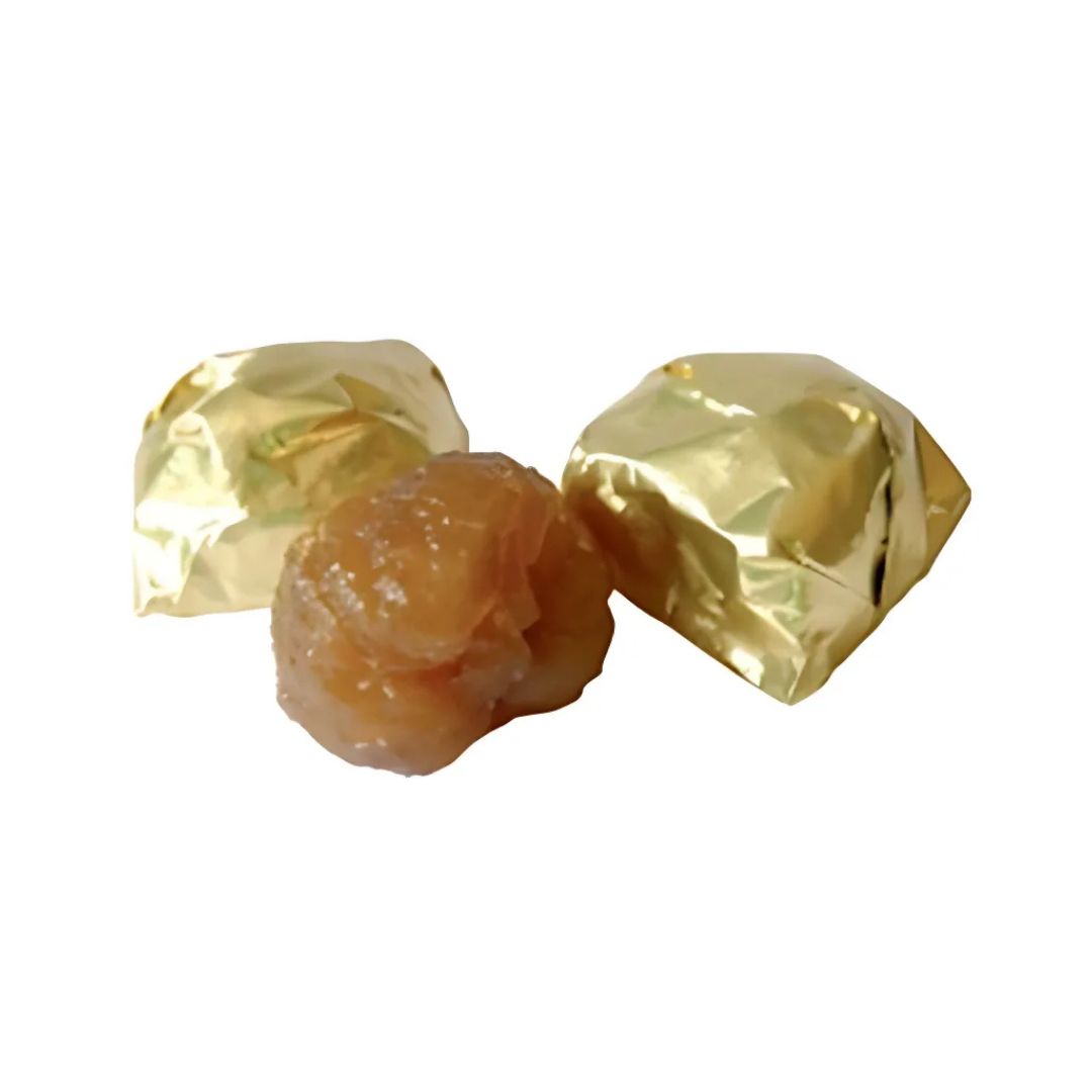 Platte mit ca. 48 "Marrons glacés" (einzeln verpackt) – 1kg 1 CAZU4001