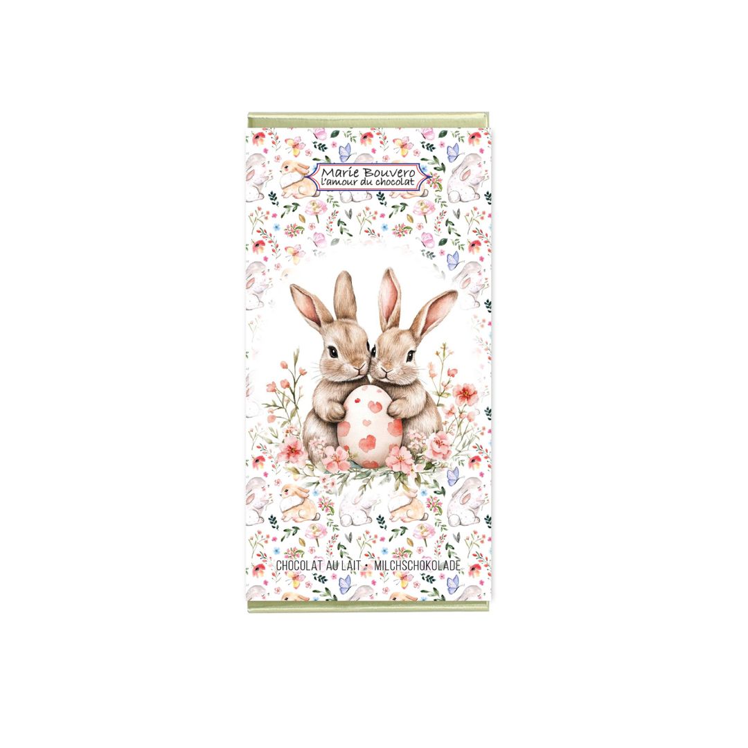 Bitterschokolade "Osterpärchen" – 100g 1 MABOP262