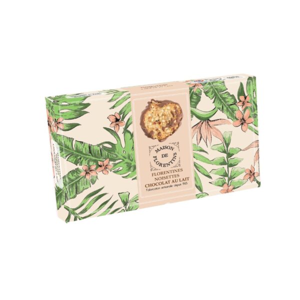 Florentines Haselnuss Milchschokolade – 100g