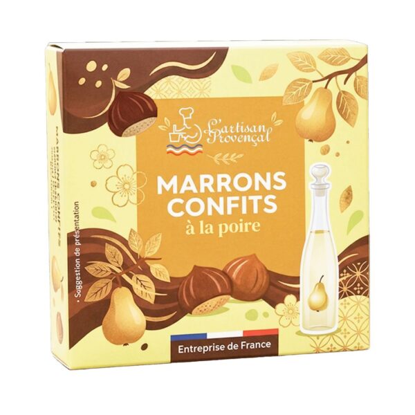 Marrons glacés mit Birne  - 80g