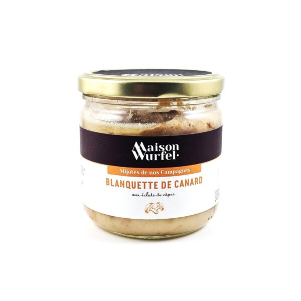 Blanquette de canard (Entenragout) mit Steinpilzstückchen  – 300g