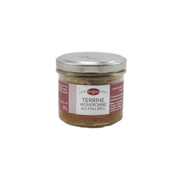 Winzerterrine mit Malbec-Wein  90g